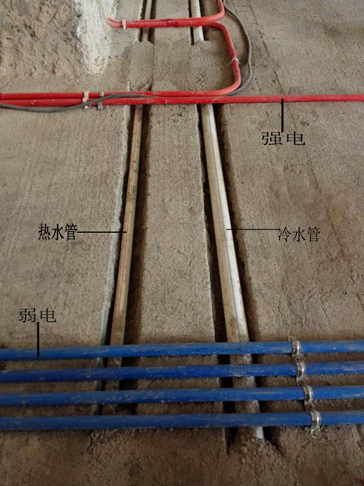 【泽福居】荣和山水绿城最新施工进度——水电工程